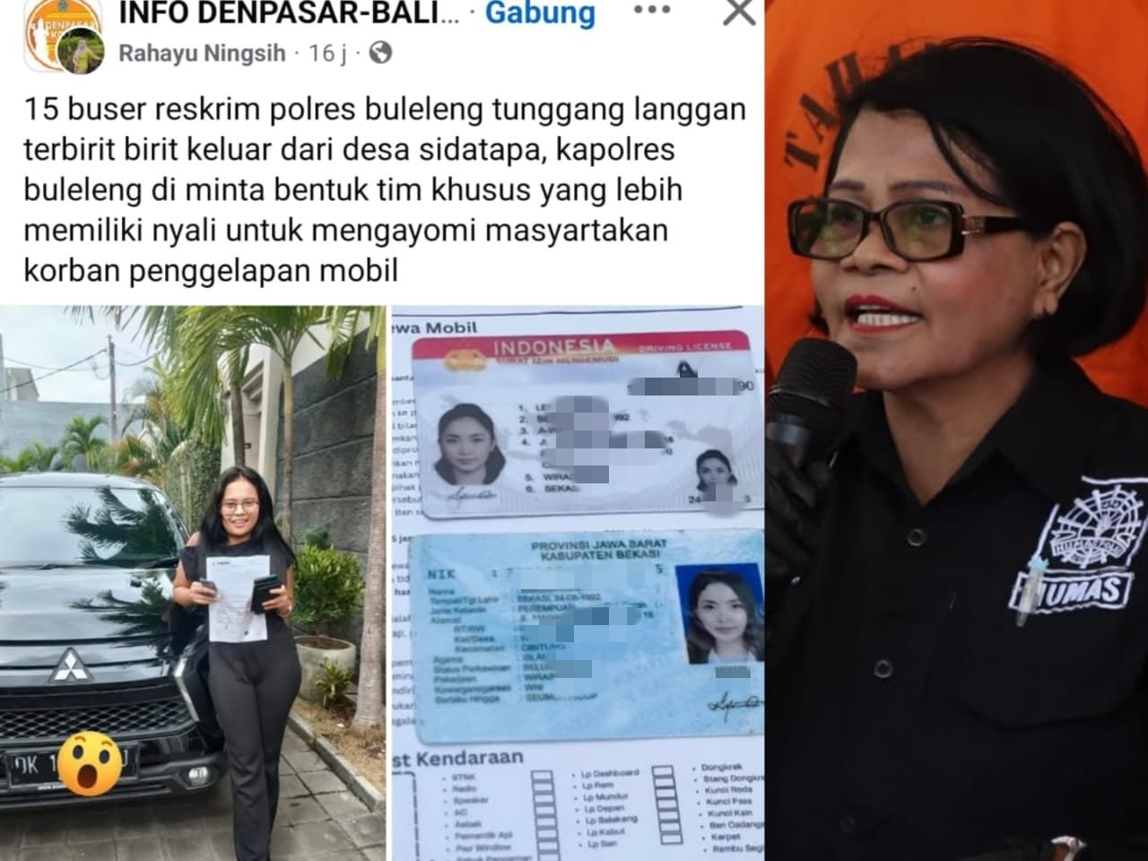Unggahan narasi bohong tentang Buser Polres Buleleng