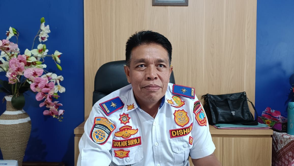 Kepala Dinas Perhubungan Karangasem, Tjokorda Surya Darma Tjokorda Surya Darma.  &nbsp;