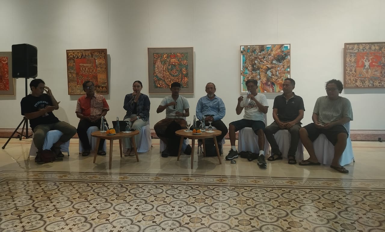 PERUPA : Perupa Bali yang melangsungkan pameran di ARMA Ubud.