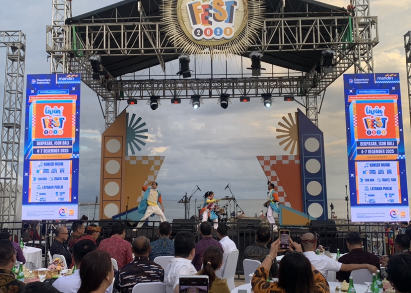 FESTIVAL: Pembukaan Livin&rsquo; Fest di Icon Mall Bali, Kamis (4/12)