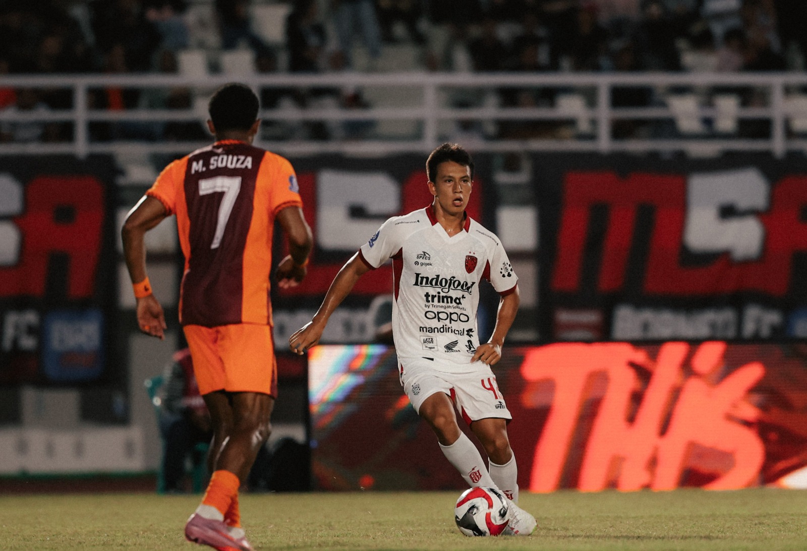 Gelandang Bali United Maouri Ananda Simon
