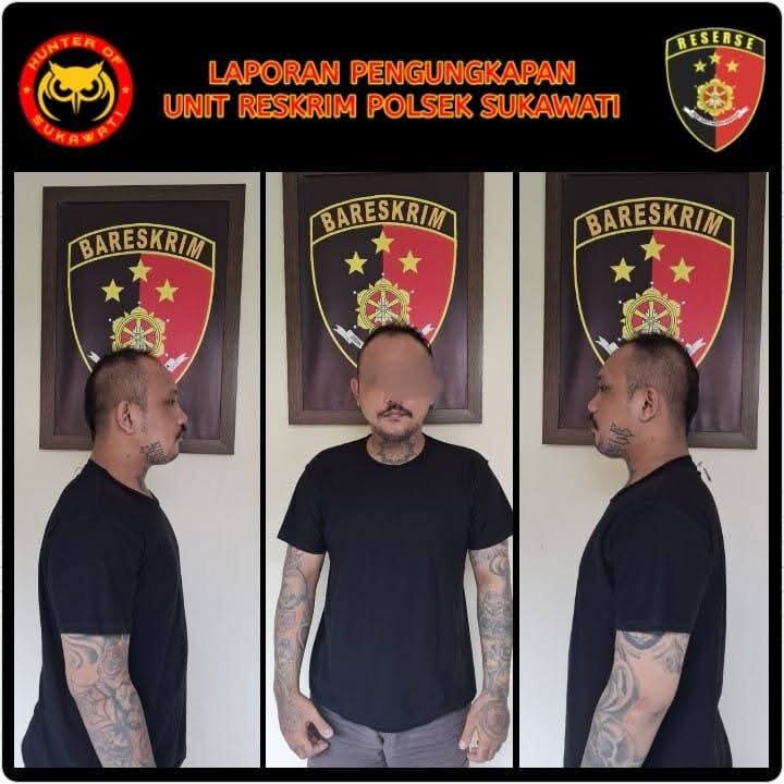 DIAMANKAN: Tim Gabungan Polsek Sukawati dan Polres Gianyar amankan pelaku penipuan.