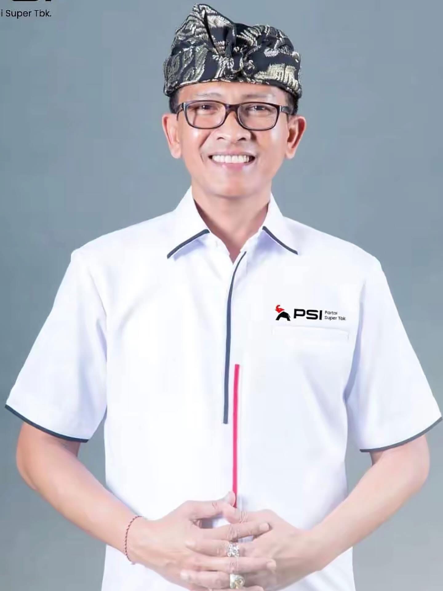 Politisi Senior Kabupaten Badung, I Putu Alit Yandinata yang dikabarkan bergabung dengan PSI.