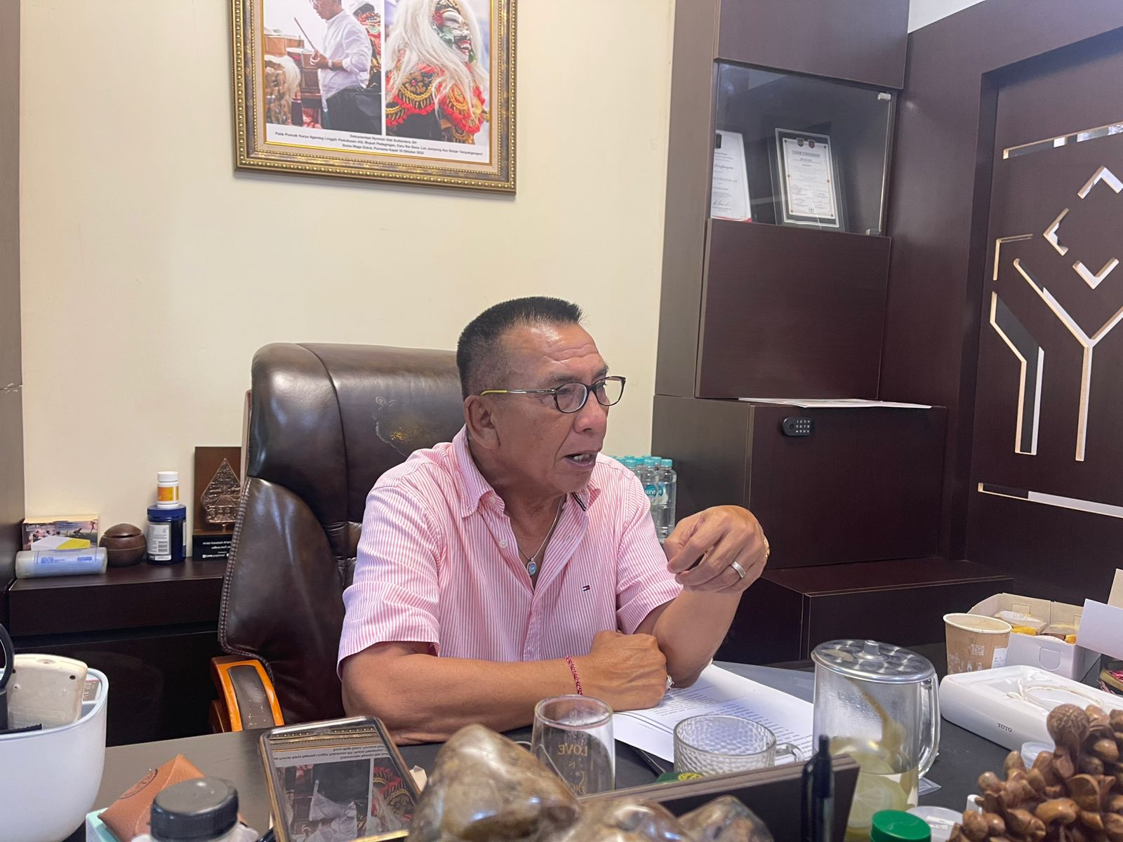 Kuasa Hukum sekaligus Juru Bicara Puri Kaleran Kangin Nyoman Gde Sudiantara. (Bali Express/Istimewa)