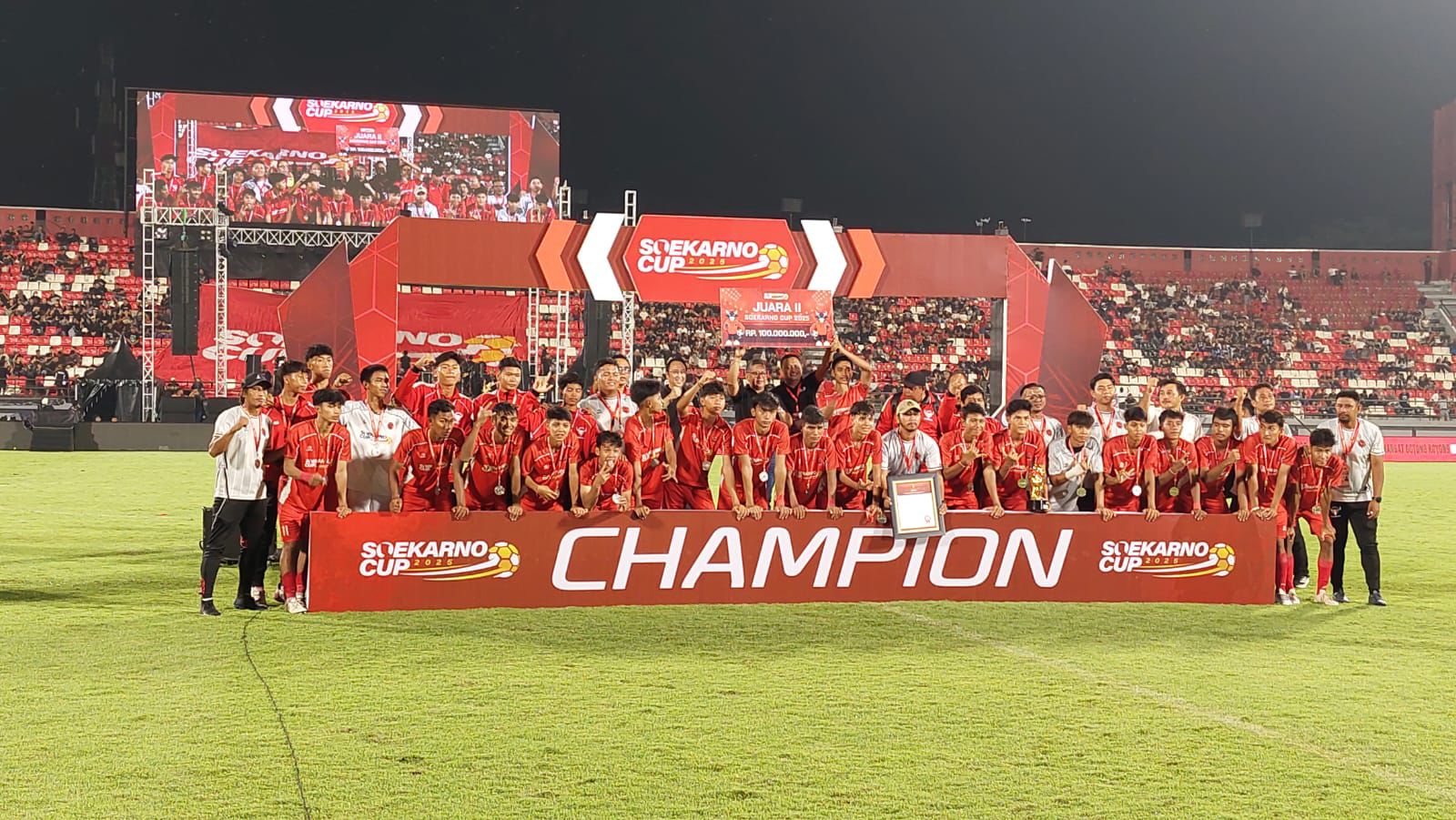 Liga Kampung Soekarno Cup 2025 U-17 Tuntas Digelar, Disaksikan 19 Ribu Penonton