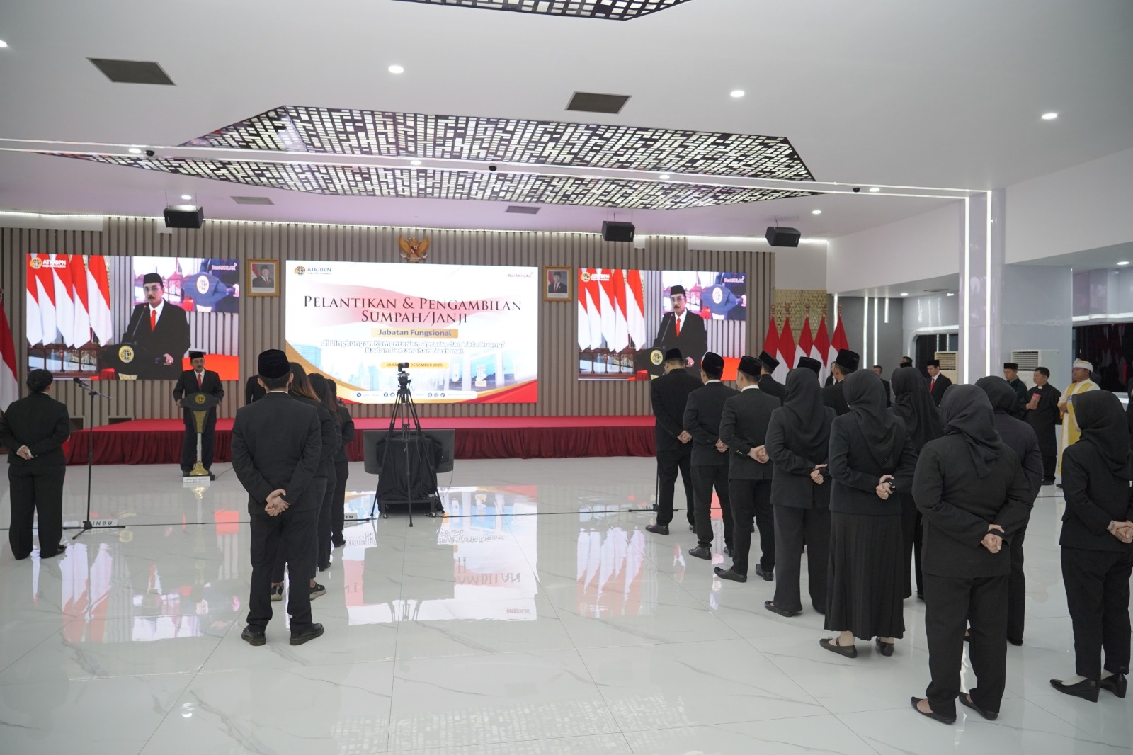 Sekjen ATR/BPN Lantik Pejabat Fungsional