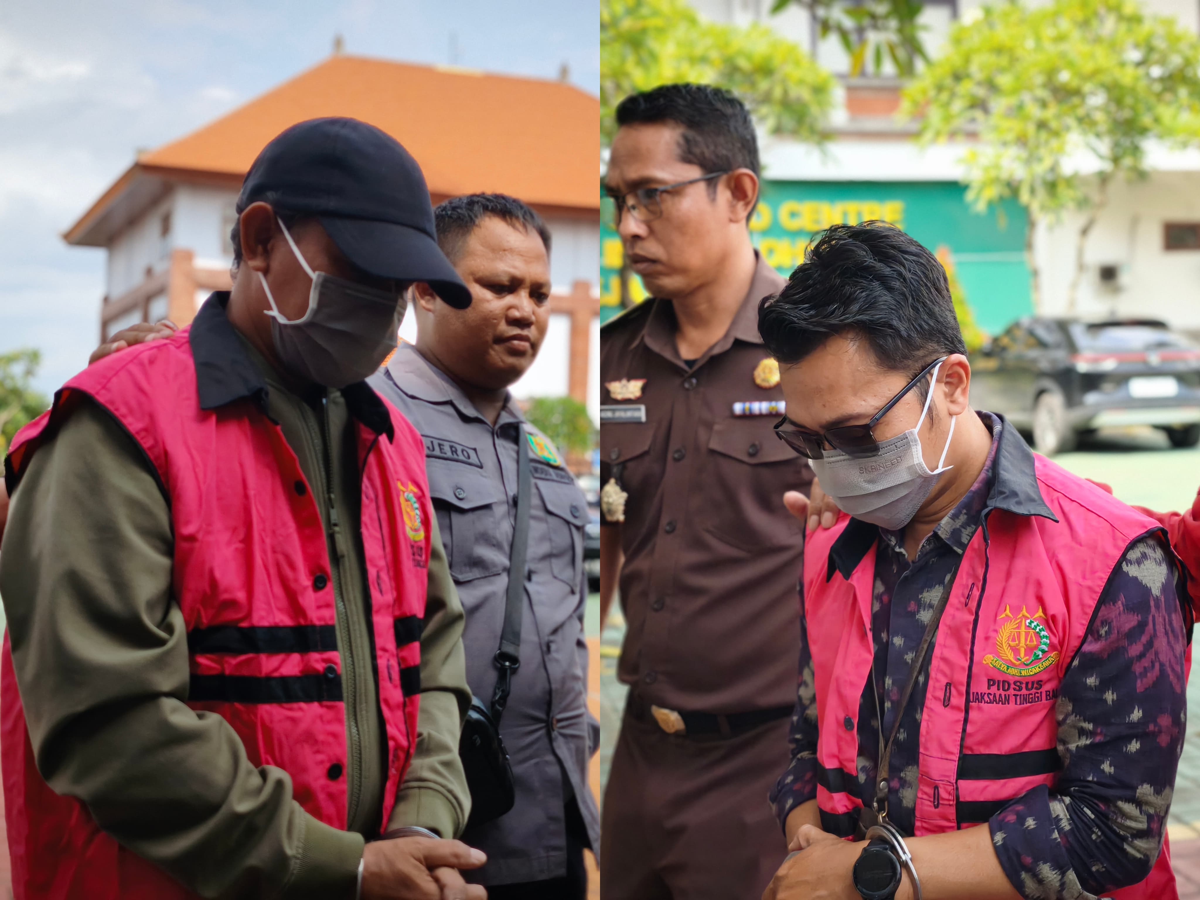 KB selaku pemilik dan Direktur PT Pacung Prima Lestari (Pengembang) dan IK ADP Relationship Manager Bank BUMN penyalur kredit. (Bali Express/I Gede Paramasutha)