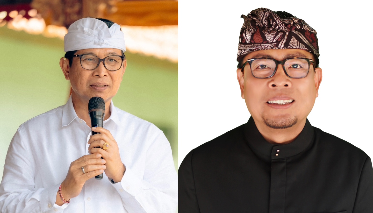 Bupati Badung, I Wayan Adi Arnawa dan Wakil Wali Kota Denpasar, Kadek Agus Arya Wibawa.