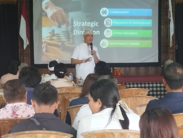 Direktorat Intelkam Polda Bali mensosialisasikan Cakrawasi sebagai program pengawsan terhadap orang asing.