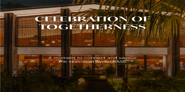 Syrco BAS&Egrave; Ubud menghadirkan rangkaian pengalaman kuliner festive bertema &ldquo;Celebration of Togetherness&rdquo;.