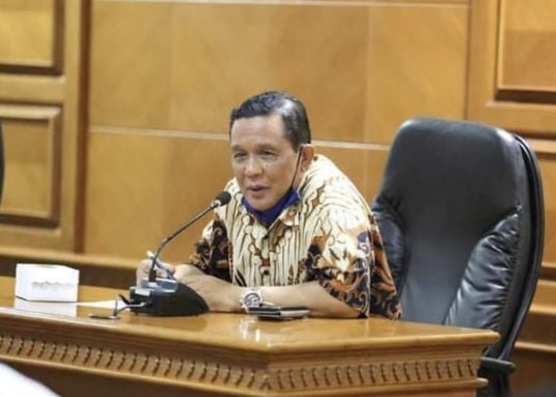 Perwakilan Apindo Badung, I Wayan Sandra.