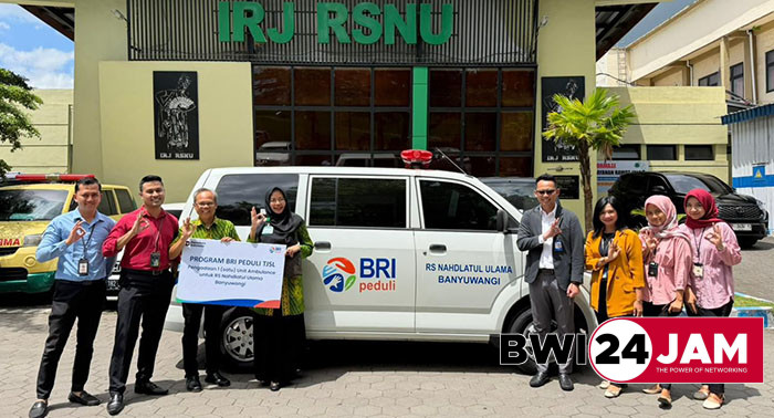 BRI Serahkan Ambulans CSR untuk Perkuat Layanan Kesehatan di Banyuwangi