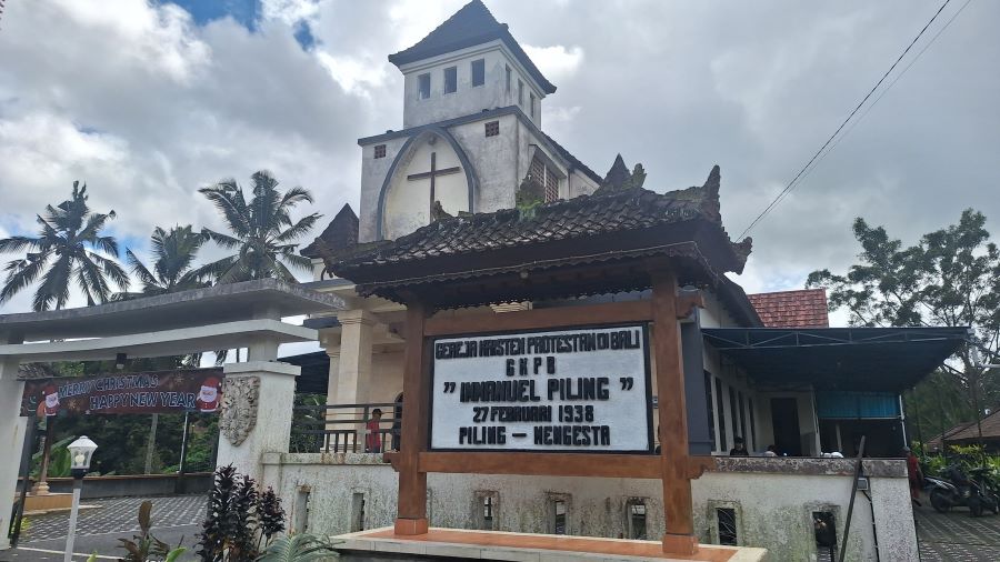 Gereja Immanuel Piling di Banjar Piling, Kecamatan Penebel, Tabanan.