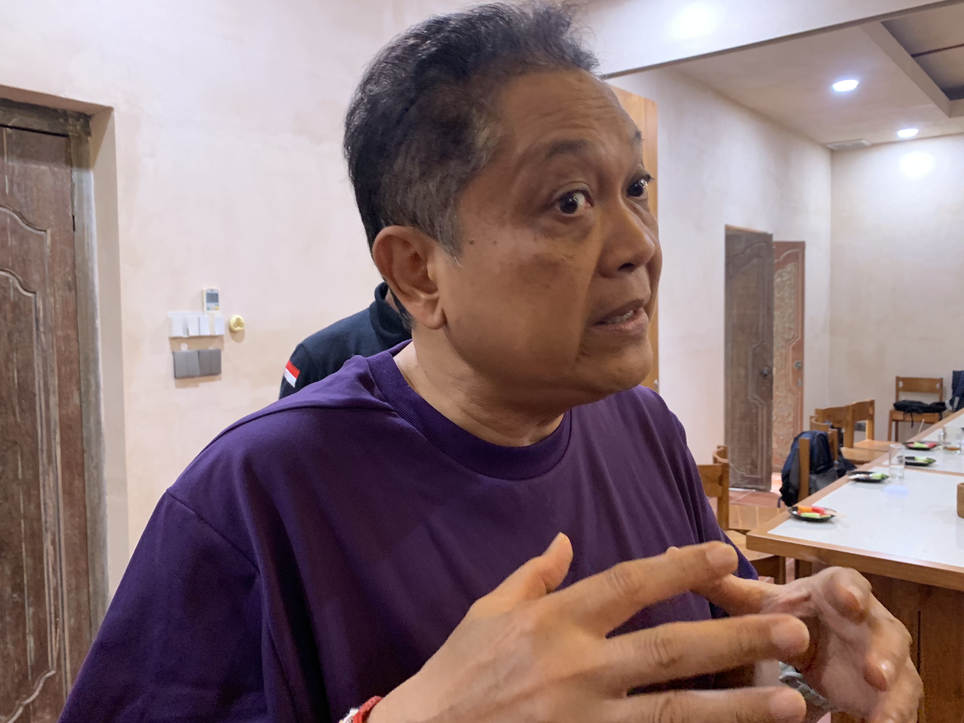 SOROTAN: Anggota DPD RI Daerah Pemilihan Bali, Dr. Ida Bagus Rai Dharmawijaya Mantra, S.E., M.Si., menyampaikan laporan singkat kinerja Tahun Sidang 2024&ndash;2025