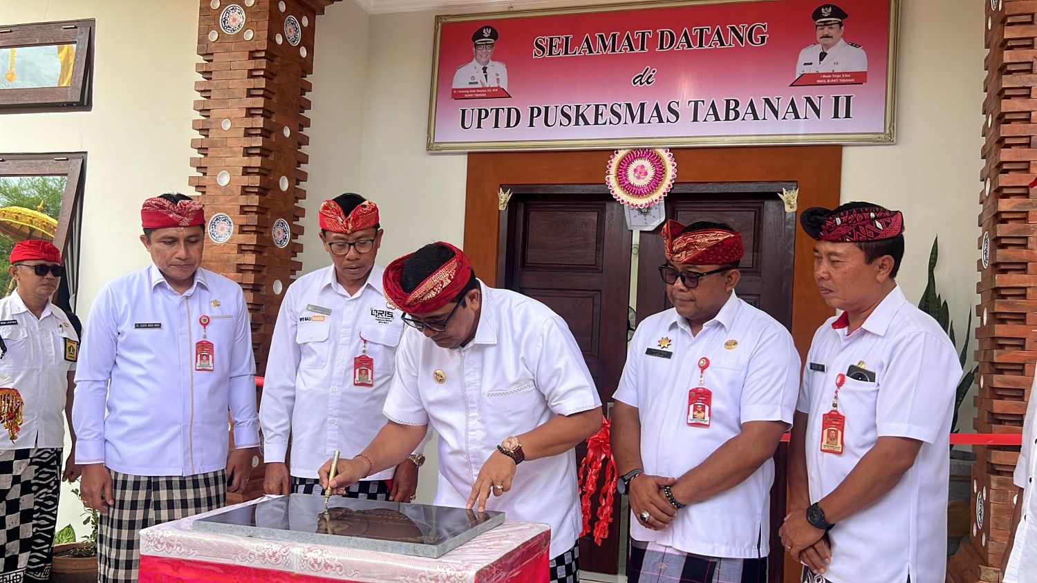 Peresmian UGD 24 Jam dan 13 UGD 12 Jam di Kabupaten Tabanan, Senin (5/1/2026).&nbsp;