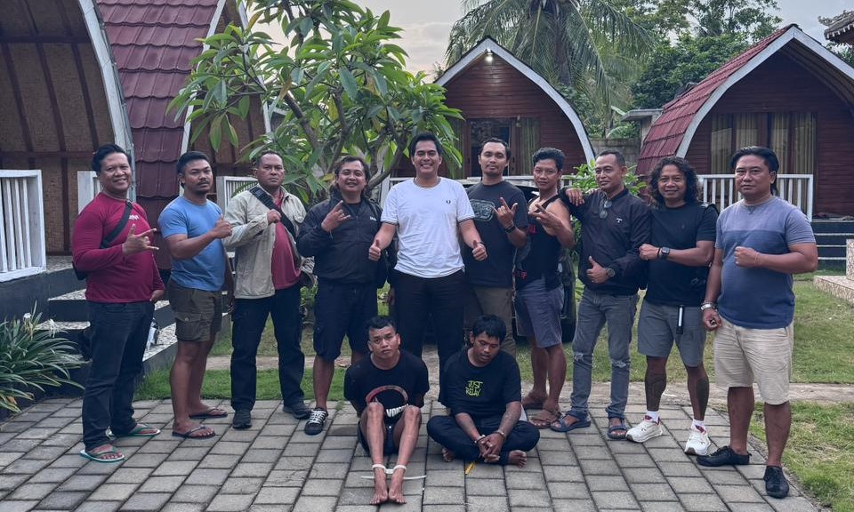 Dua pelaku curas berhasil diamankan jajaran Satreskrim Polres Karangasem.