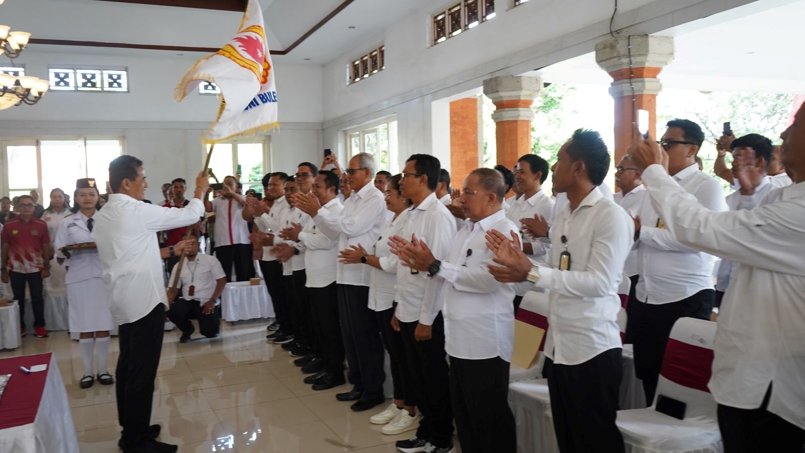Pelantikan pengurus KONI Buleleng masa bakti 2025-2019.