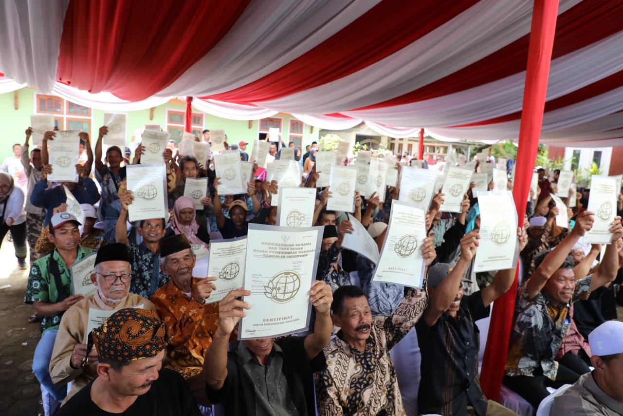 Kementerian ATR/BPN Terbitkan 1,2 Juta Sertipikat Sepanjang Tahun 2025