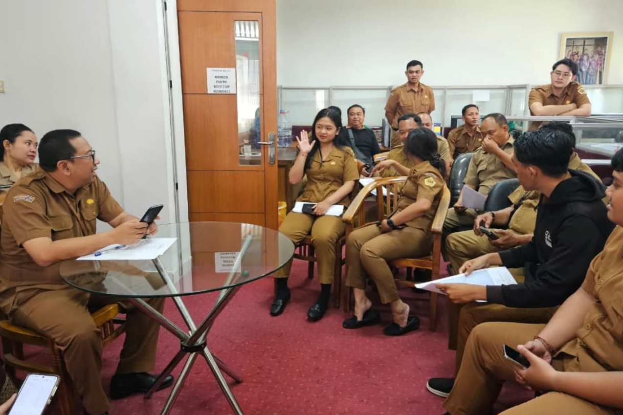 KOORDINASI : Koordinasi pencacahan Data Tunggal Sosial Ekonomi Nasional (DTSEN) Tahun 2026.