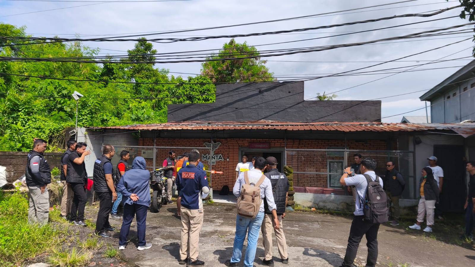 REKONSTRUKSI : Rekonstruksi penganiayaan di wilayah Blahbatuh, Gianyar.