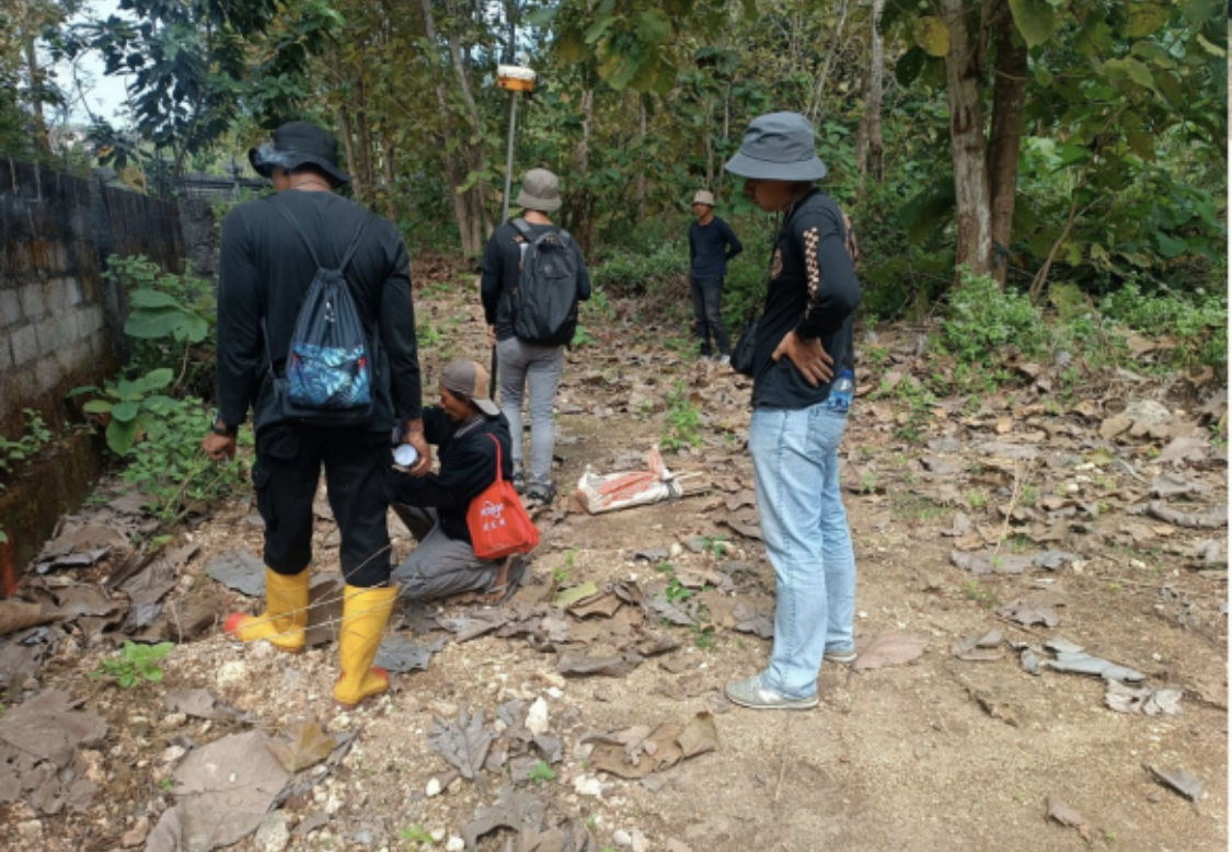 Pemantauan lahan yang ajan digunakan untuk ruas Jalan Lingkar Selatan.