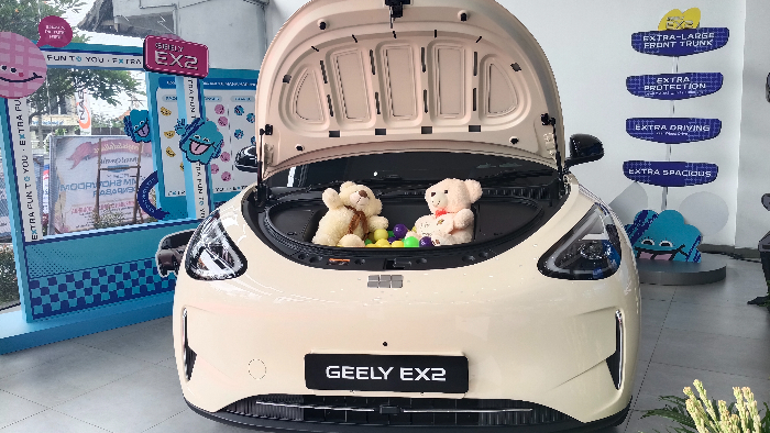 Mengenal hatchback listrik EX2 Mobil Listrik terbaru Asal Tiongkok Untuk jalanan Bali Yang Padat
