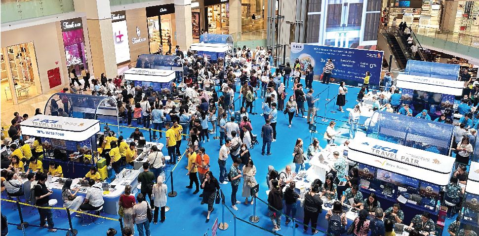 PAMERAN: Pelaksanaan travel fair yang dikemas dalam tajuk BCA Singapore Airlines Travel Fair (BCA SQTF) 2026