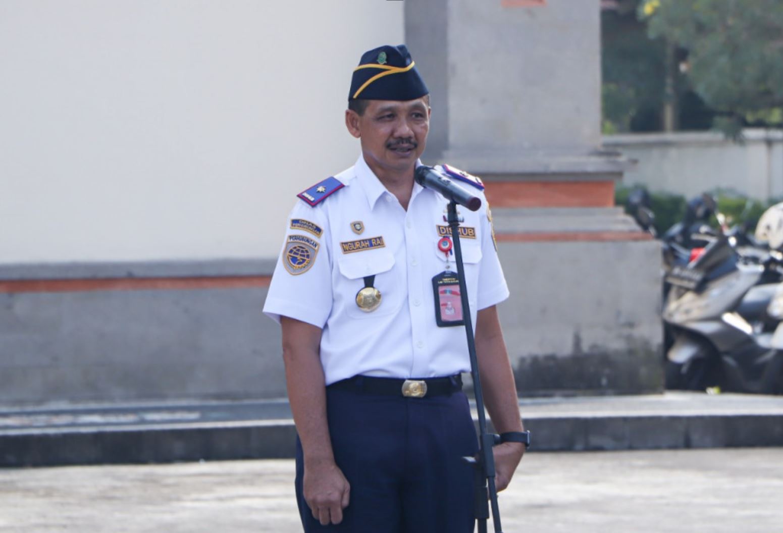 Kepala Dinas Perhubungan Kabupaten Badung, Anak Agung Ngurah Rai Yuda Darma.