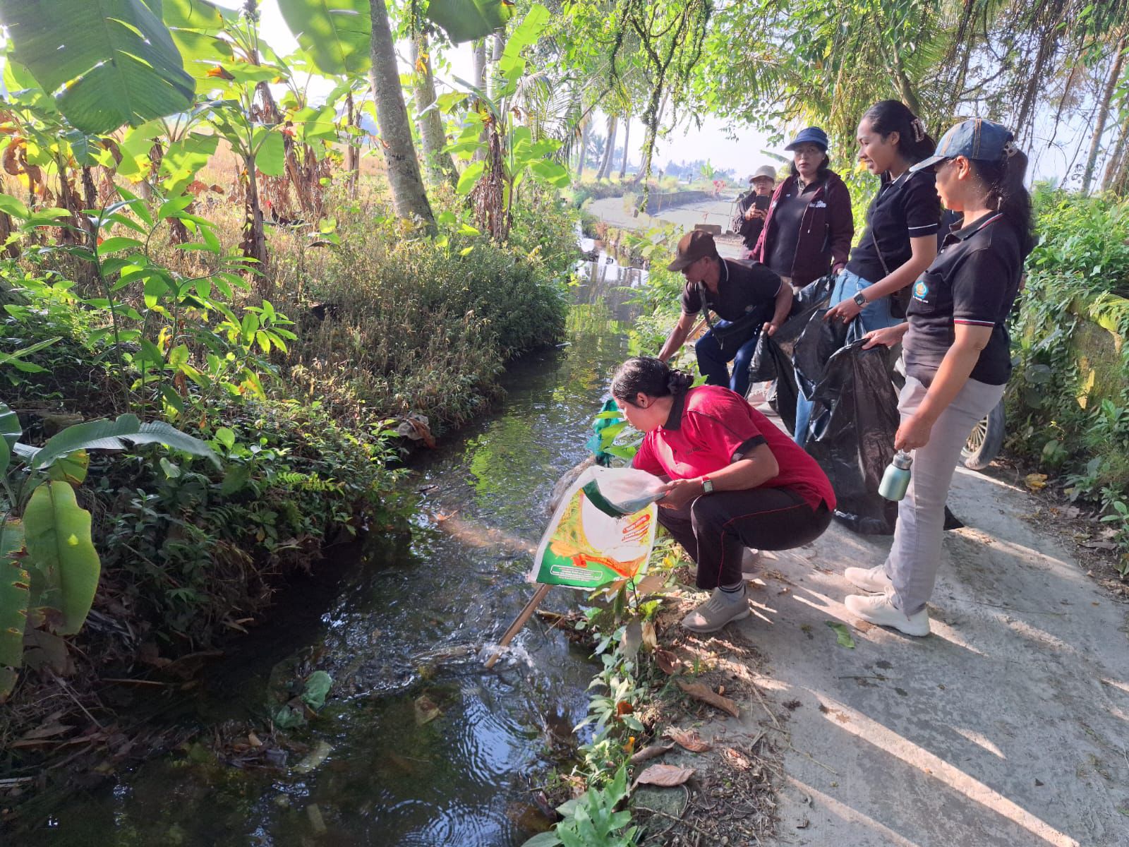 EKOTEOLOGI : Pelaksanaan program ekoteologi di Desa Melinggih Kelod, Payangan.