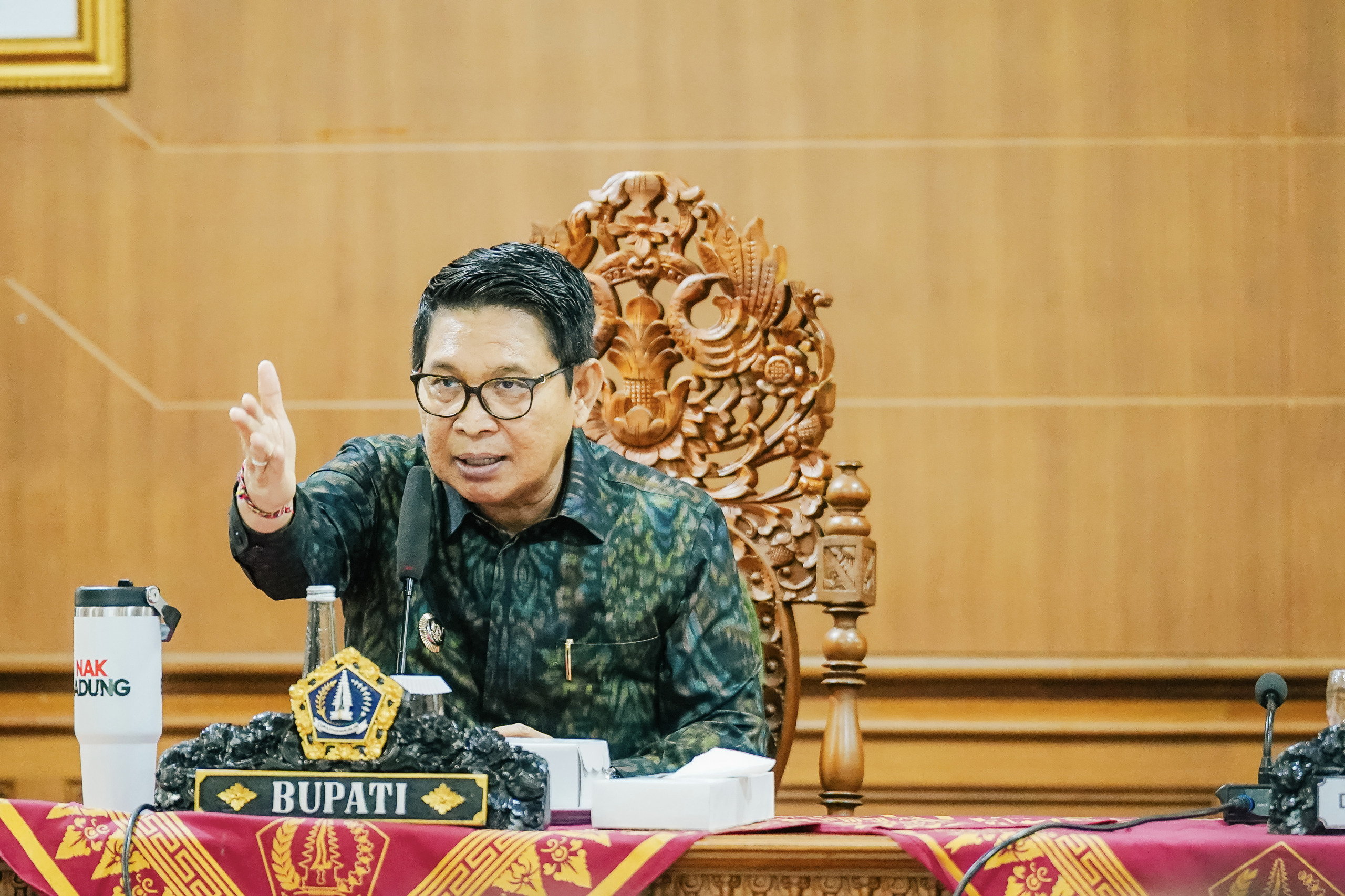 Bupati Badung, I Wayan Adi Arnawa.