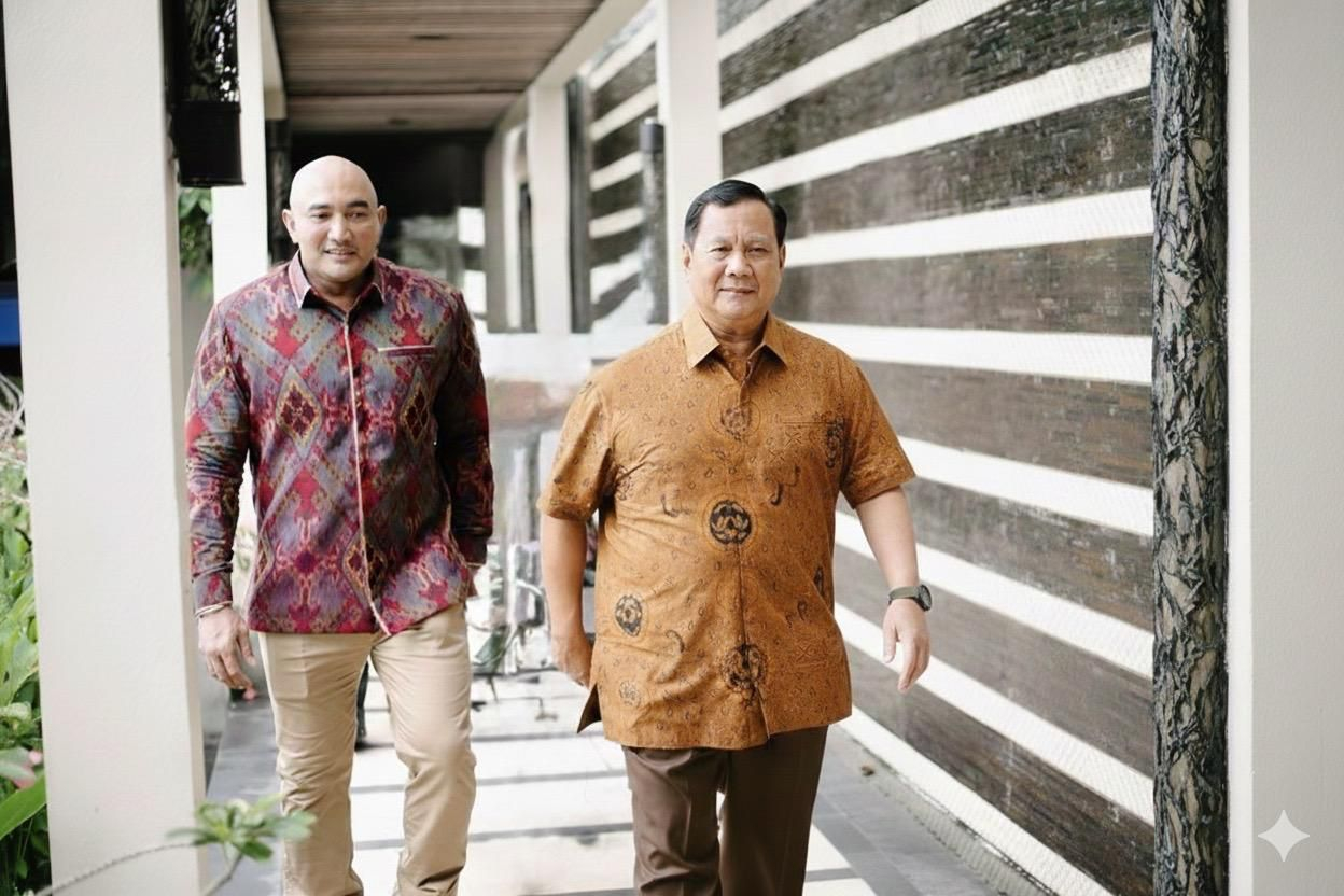 Prabowo Angkat Isu Sampah Pantai Bali