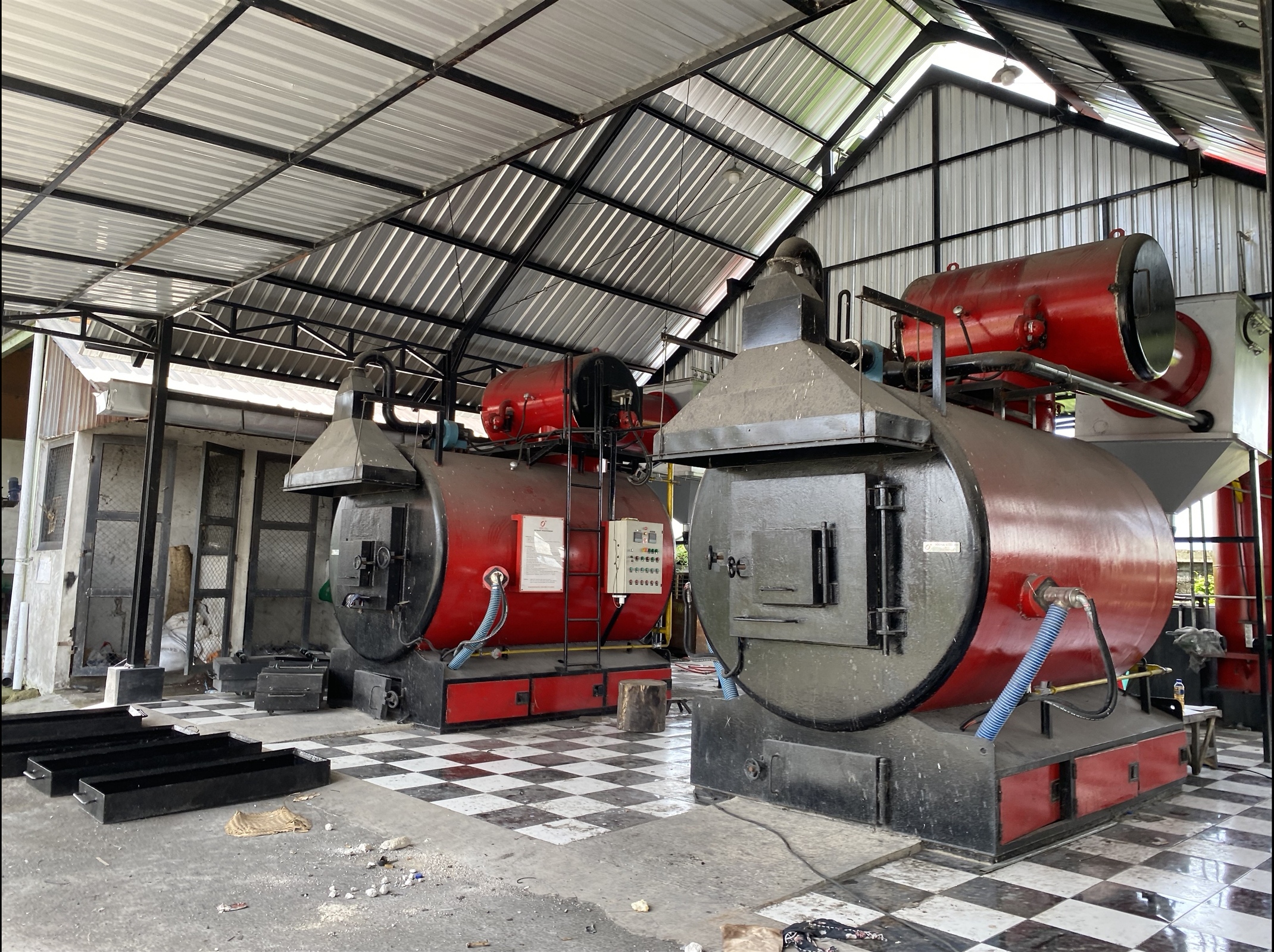 Kondisi incinerator di PDU Mengwitani yang sudah tidak beroperasi lagi, Kamis (5/2).