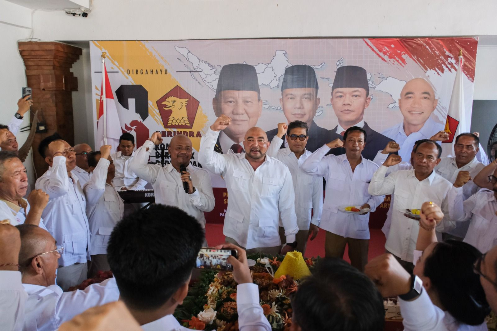 HUT ke-18 Gerindra di Bali