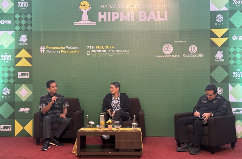 NAIK KELAS: Seminar Nasional bertajuk Transformasi UMKM Menuju Skala Korporasi Melalui Venture Capital & Private Equity yang digelar di Tuban, Badung, Sabtu (7/2).