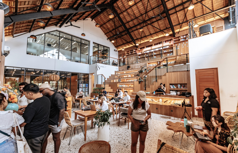 DIGITAL NOMAD: Salah satu coworking space terkenal di Canggu
