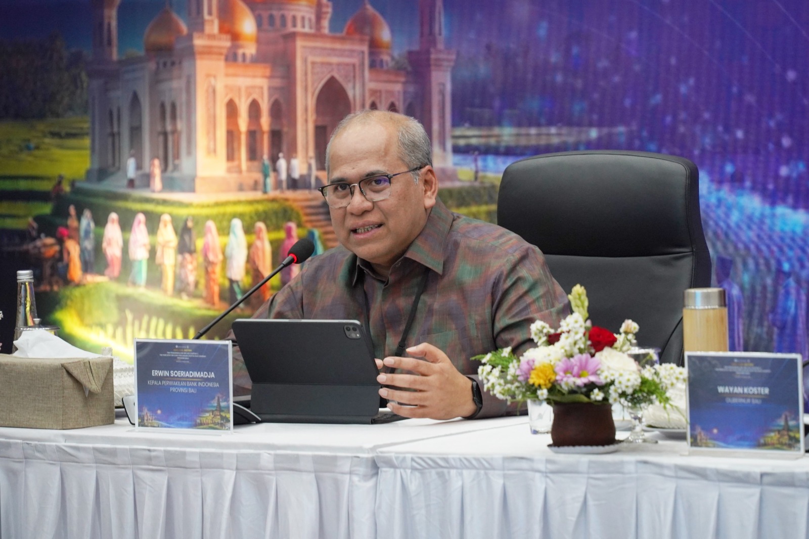 HARGA PROPERTI: Kepala Perwakilan Bank Indonesia Provinsi Bali, Erwin Soeriadimadja