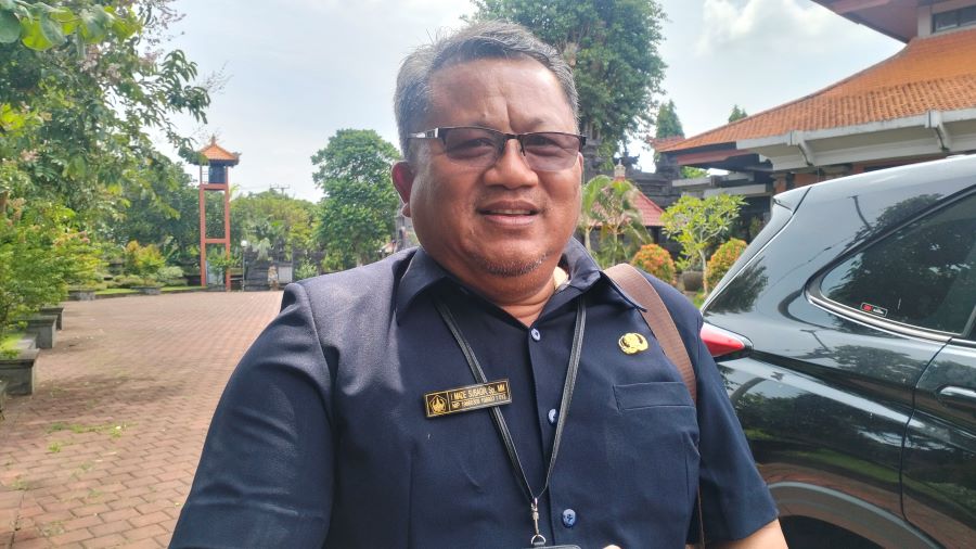 Pelaksana Tugas (Plt) Kepala Dinas Pertanian Tabanan, I Made Subagia.