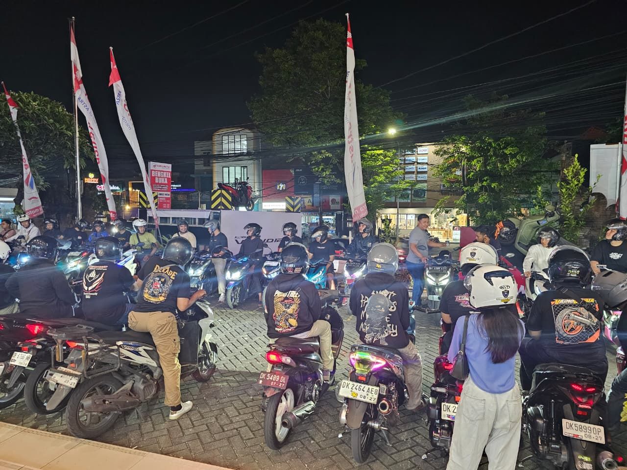 Astra Motor Bali perkuat solidaritas komunitas melalui Honda Vario 125 Community Gathering.