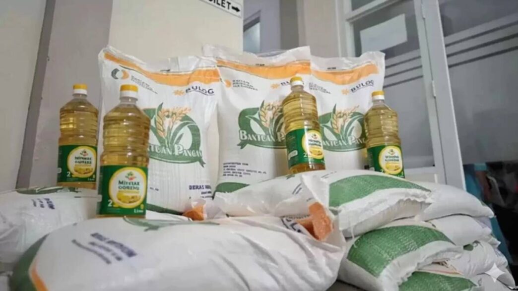 Bansos beras dan minyak goreng