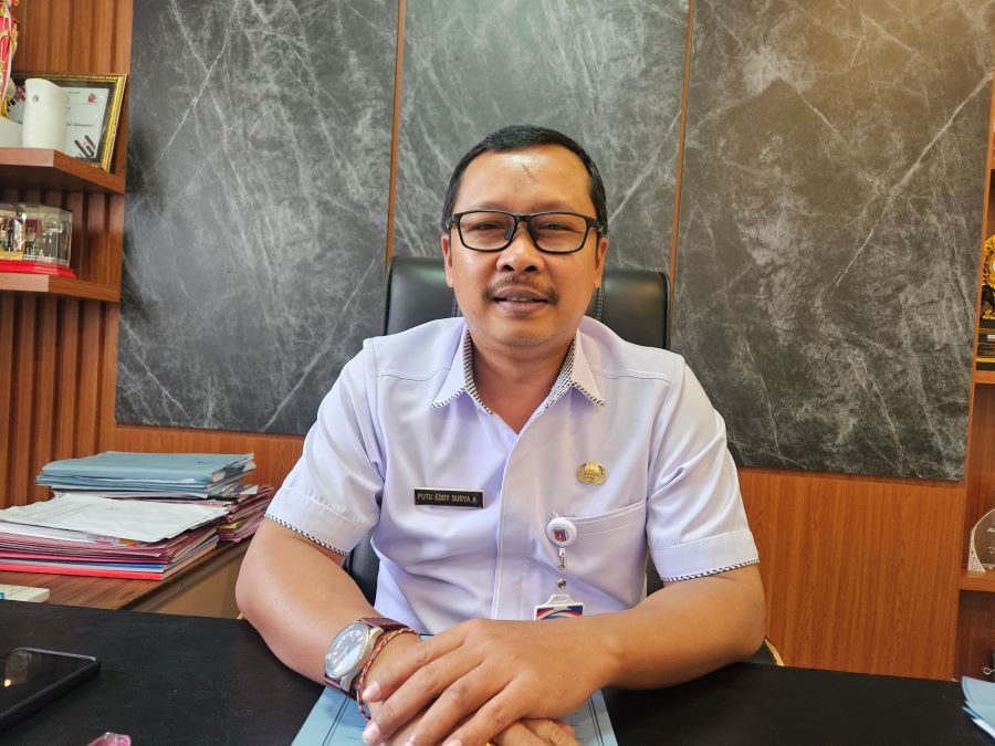 Kepala Dinas Kebudayaan dan Pariwisata Karangasem Putu Eddy Surya Artha.