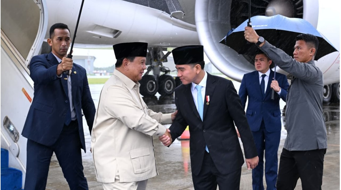 Presiden Prabowo Kembali ke Tanah Air