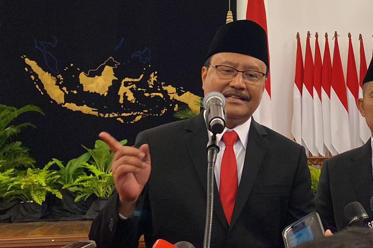 Menteri Sosial Saifullah Yusuf atau Gus Ipul