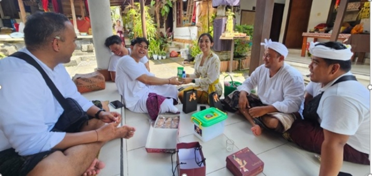Gambar 1. Pelaksanaan pengabdian tahap pertama
