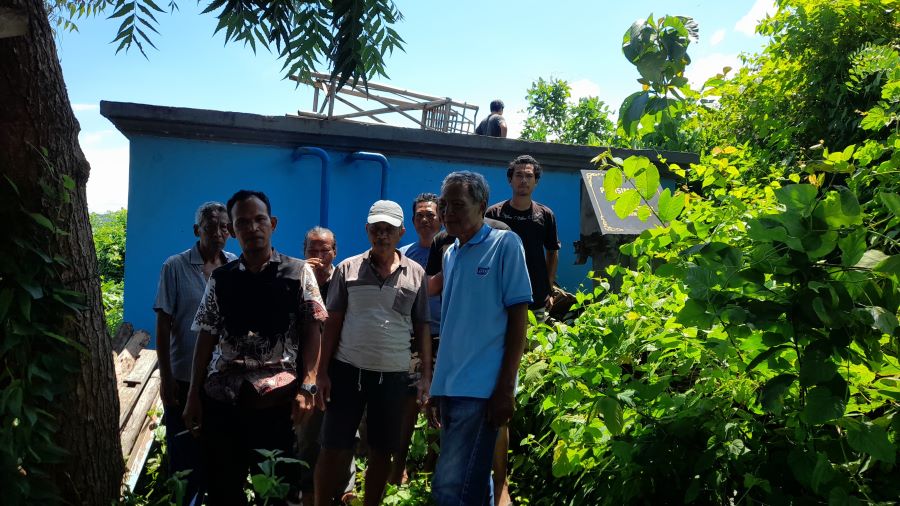 Proyek Pamsimas yang mangkrak di Desa Banjar, Buleleng.