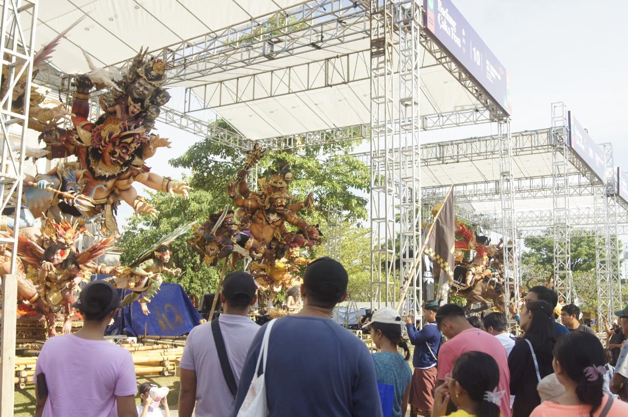 Pelaksanaan Badung Caka Fest 2026 di area Balai Budaya Giri Nata Mandala, Puspem Badung.