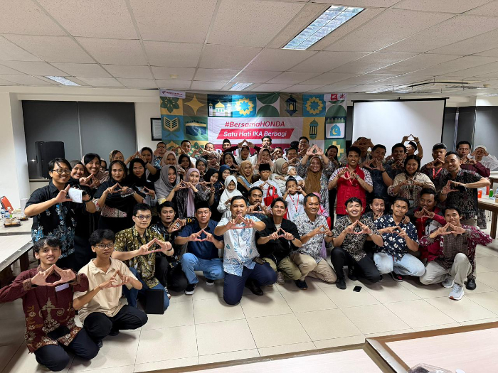 Semangat Berbagi di Bulan Ramadhan, Rohis Astra Motor Bali Undang Anak Yatim Bukber Bersama.