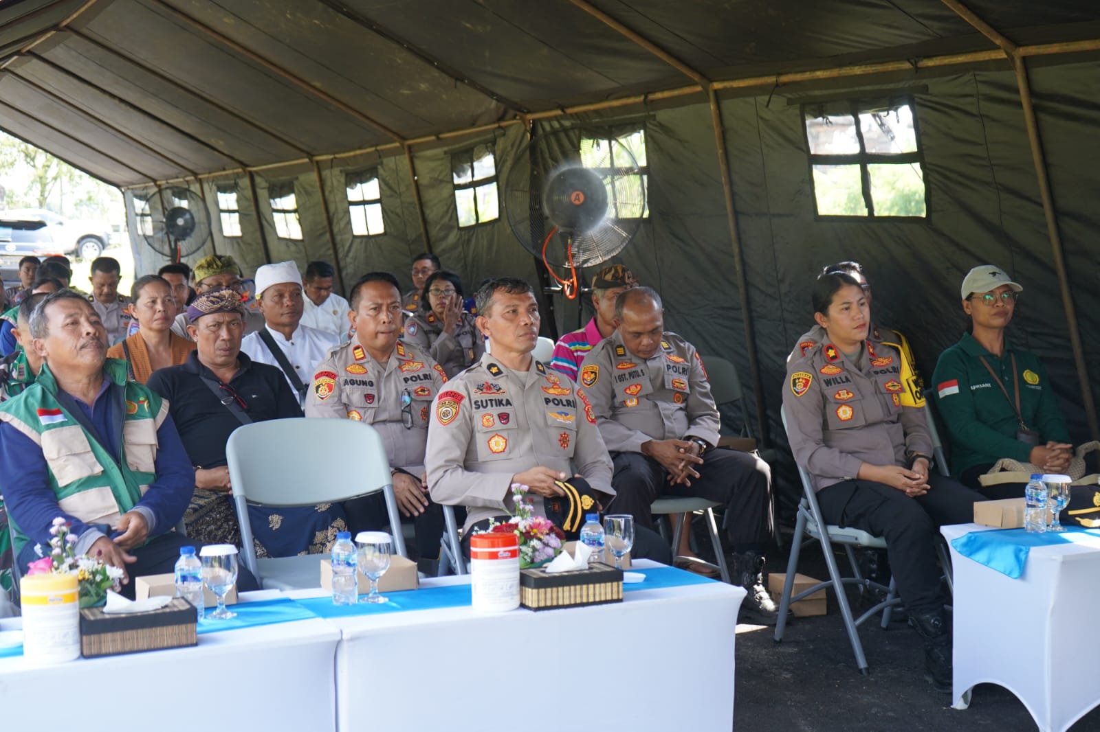 POLRES : Polres Gianyar gelar Jumat Curhat di Pejeng Kaja, Kecamatan Tampaksiring.