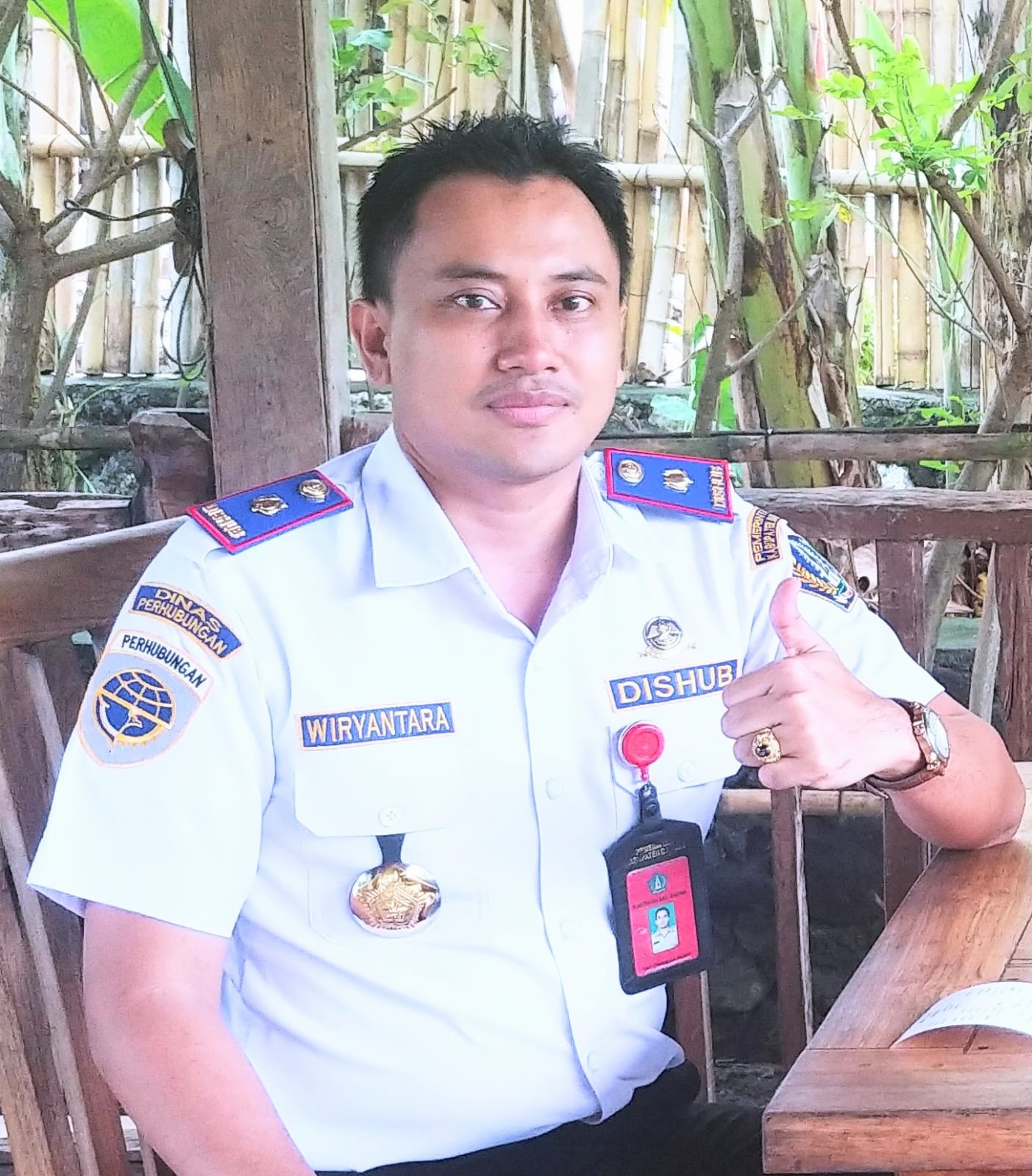 Plt Kadishub Kabupaten Badung, I Made Gede Wiryantara Adi Susandi.