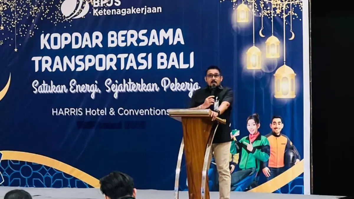 KOPDAR:&nbsp;BPJS Ketenagakerjaan Cabang Bali Denpasar menggelar kegiatan kopi darat (kopdar) bersama komunitas driver ojek online dalam acara bertajuk&nbsp;Kopdar Bersama Transportasi Bali, Satukan Energi Sejahterakan Pekerja