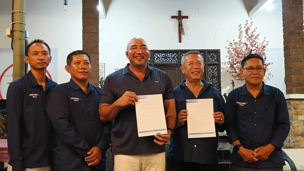 Ditunjuk Sebagai Kabiro, De Gadjah "All Out" Kawal Garuda TV Bali